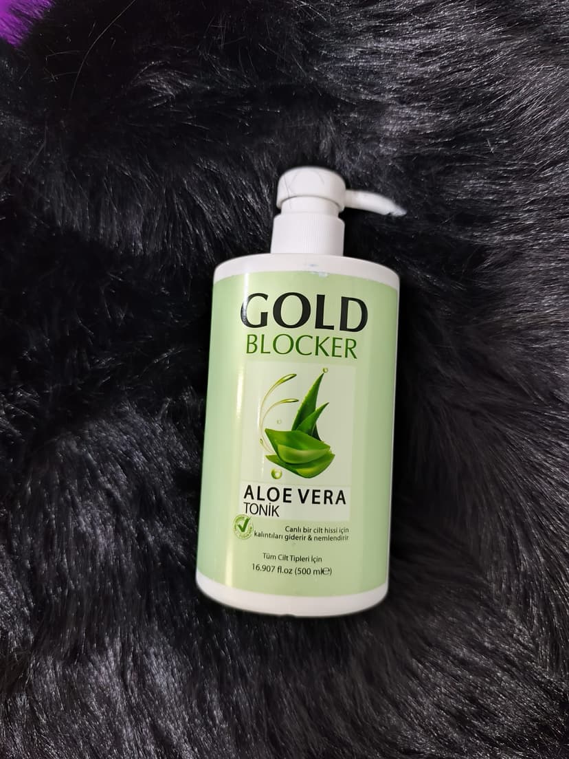 Gold Blocker Aloe Vera Tonik
