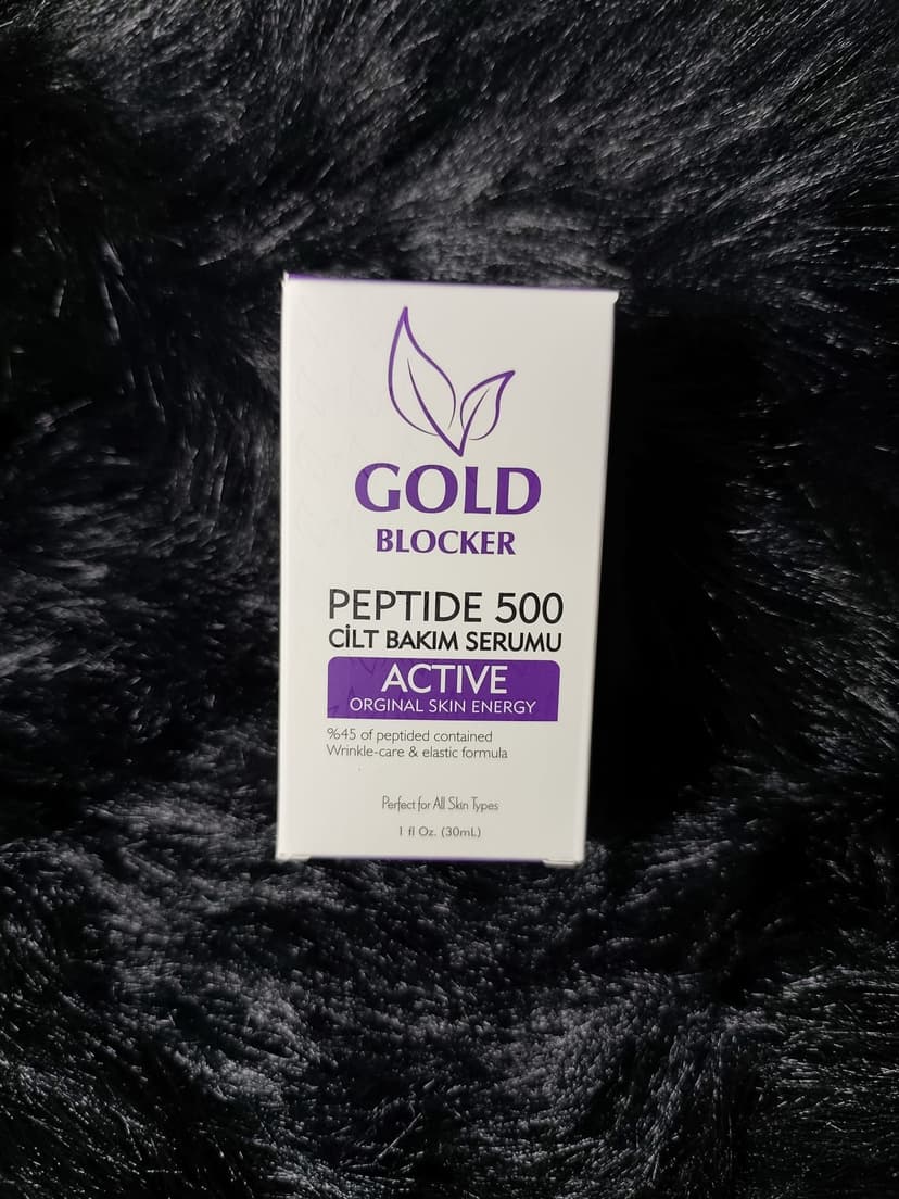 Gold Blocker Peptide 500 Cilt Bakım Serumu