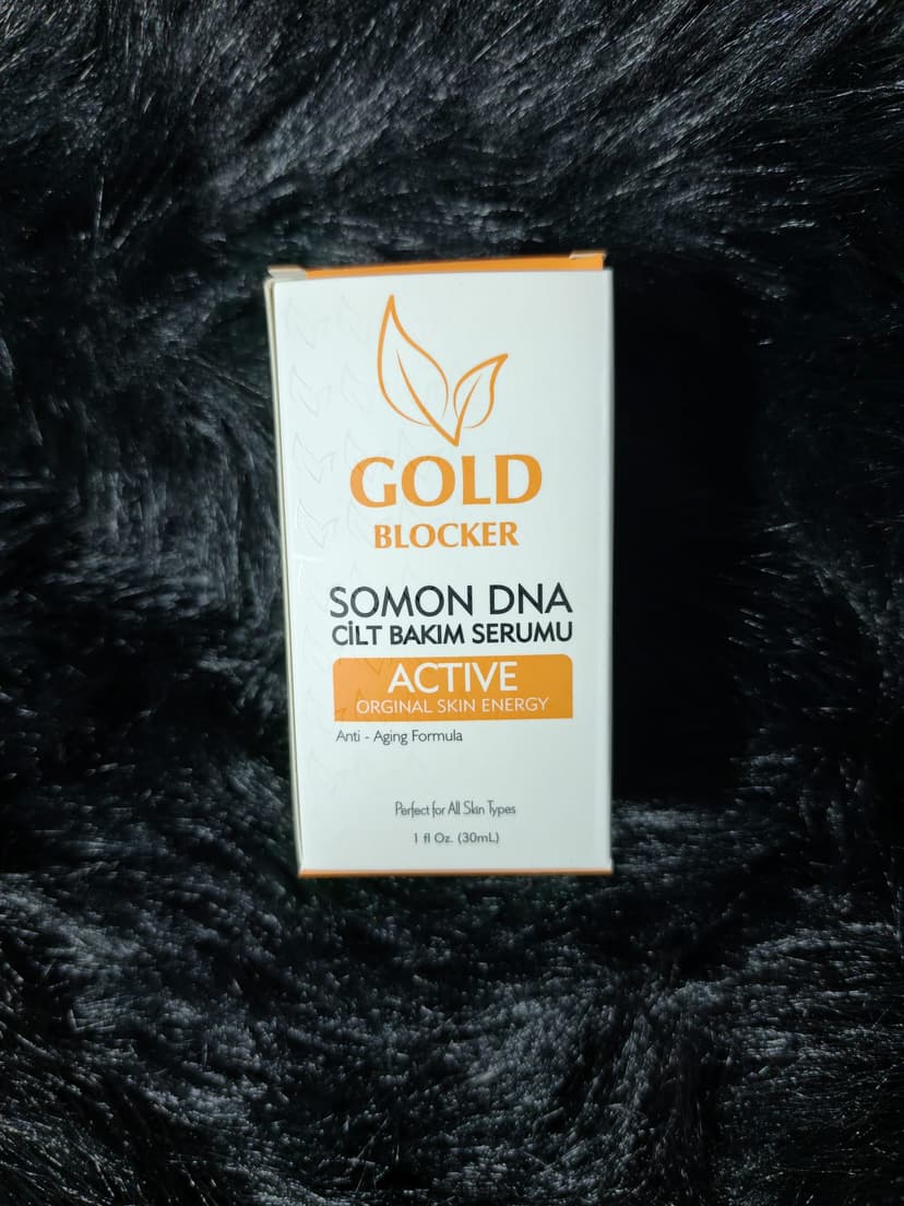 Gold Blocker Somon DNA Cilt Bakım Serumu